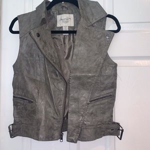 American Rag Leather vest